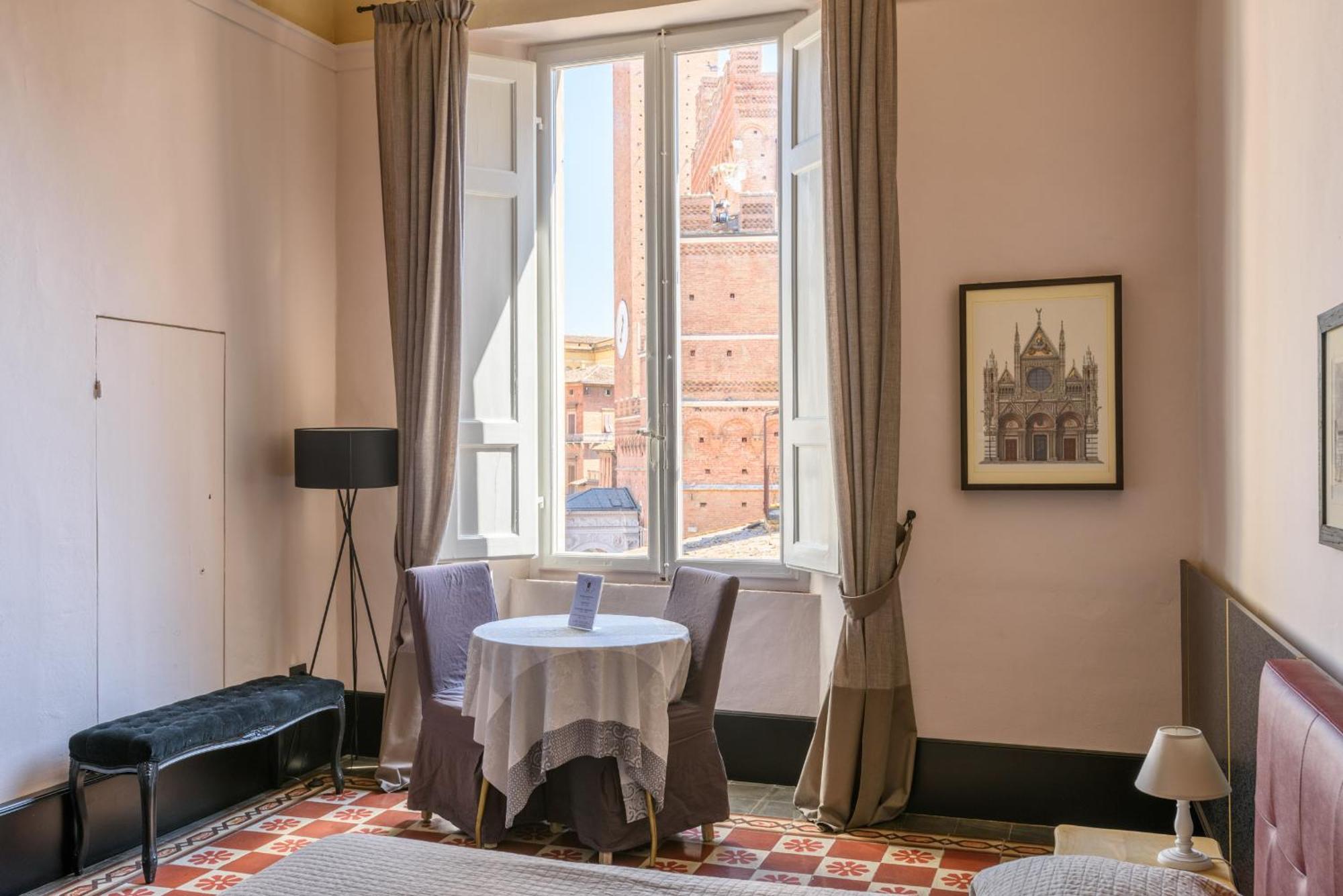 La Terrazza Sul Campo-Rooms Only Siena Eksteriør billede