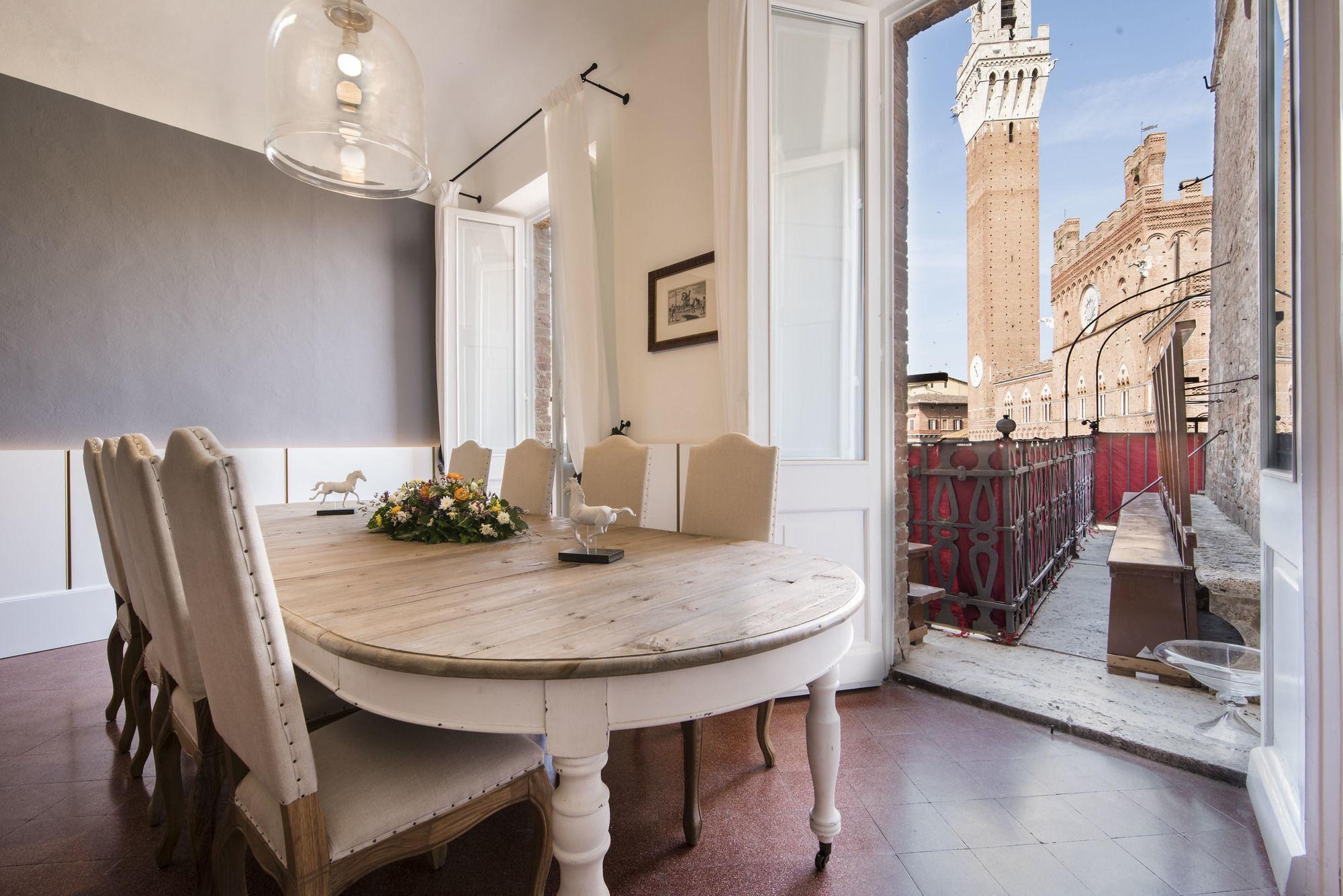 La Terrazza Sul Campo-Rooms Only Siena Eksteriør billede