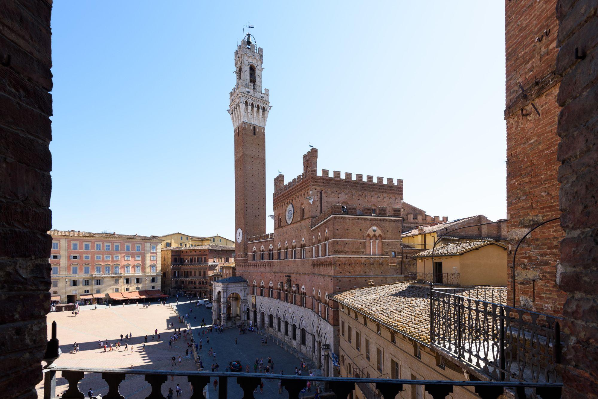 La Terrazza Sul Campo-Rooms Only Siena Eksteriør billede